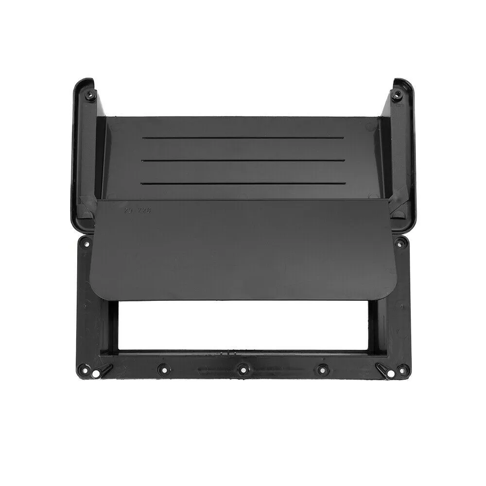Exhaust cover assembly, black
